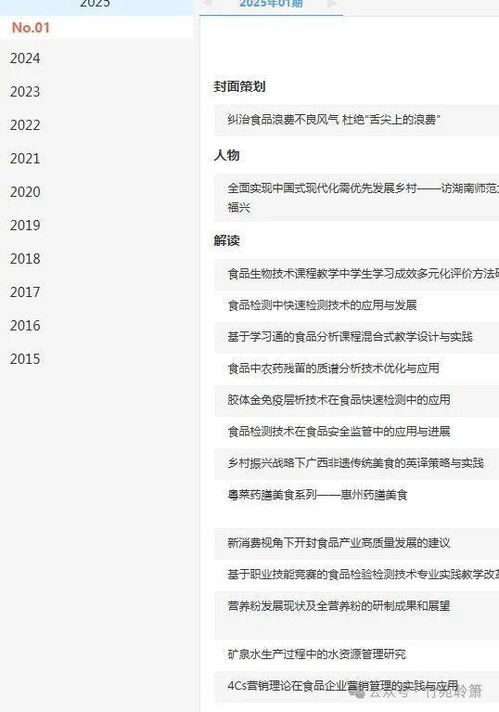 期刊投稿技巧詳解 以 河南林業科技 棉花科學 鄉村科技 食品界 農業產業化 為例